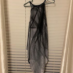 Black and white dress worn once